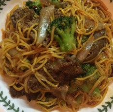 Beef Broccoli Noodle Stir Fry