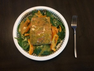 Honey Mustard Salmon Salad